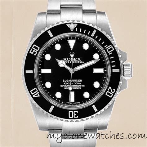 how to tell if my rolex submariner is real|Rolex Submariner clone watch.